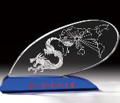 水晶工艺品台座 奖牌